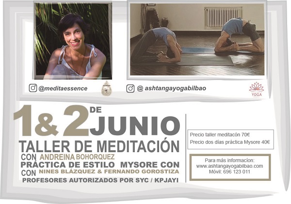 Taller de meditacin con Andreina Bohorquez